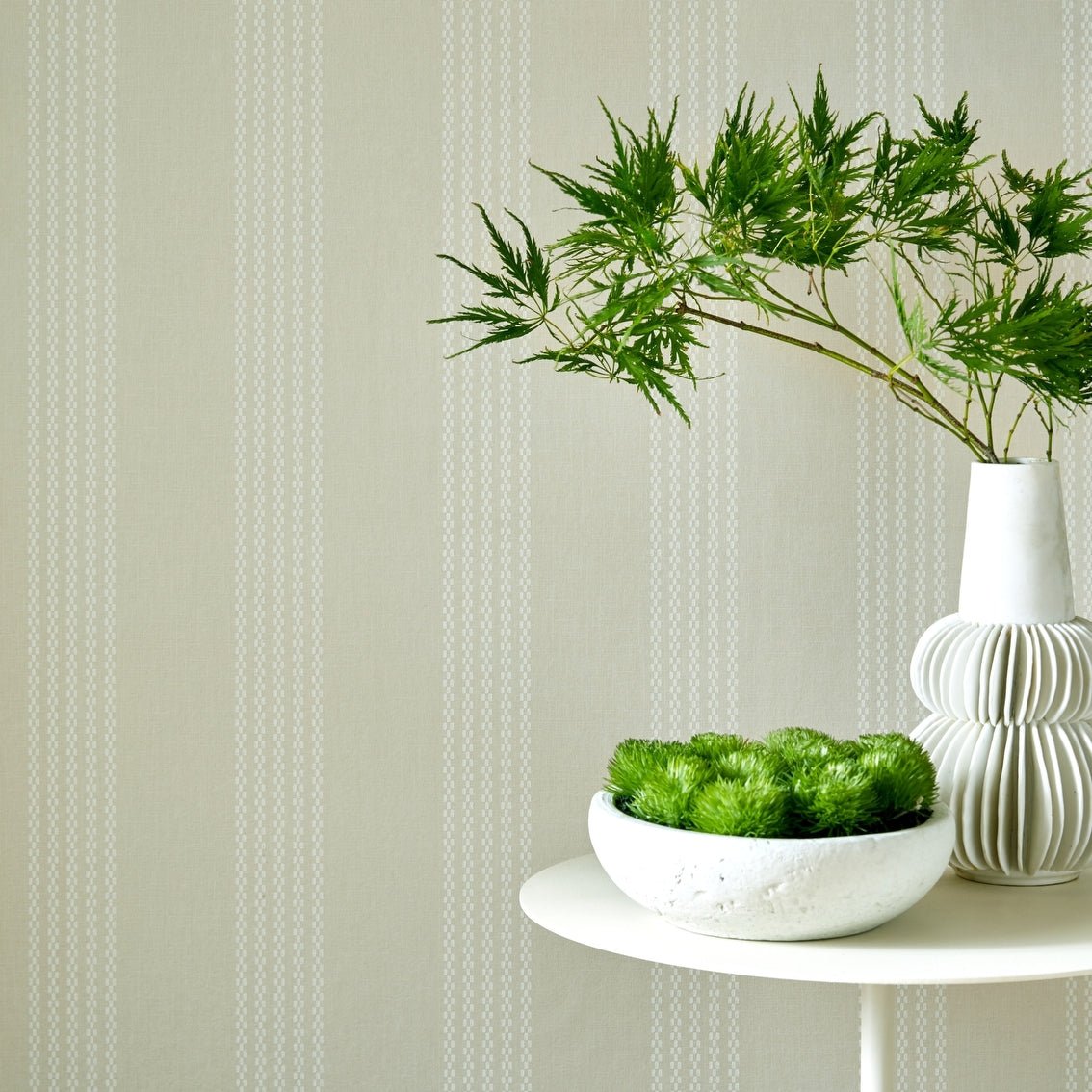 1838 Wallcoverings Silk Stripe Behang 2513-186-03 - LAB COLOUR THE WORLD