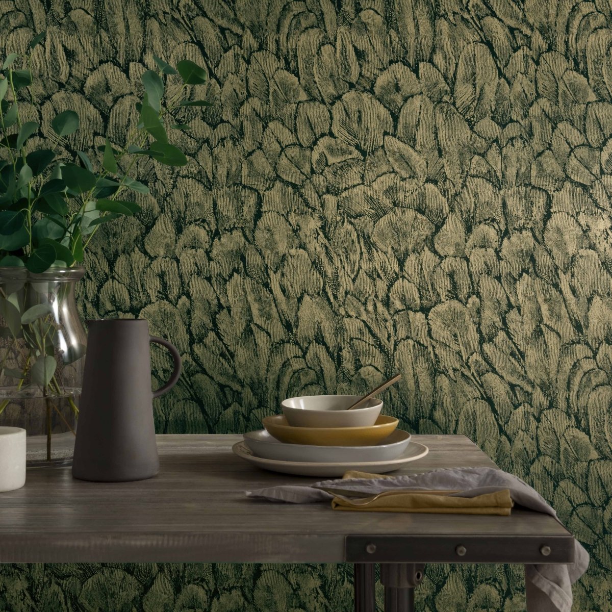 1838 Wallcoverings Tranquil Behang 1804-119-01 - LAB COLOUR THE WORLD