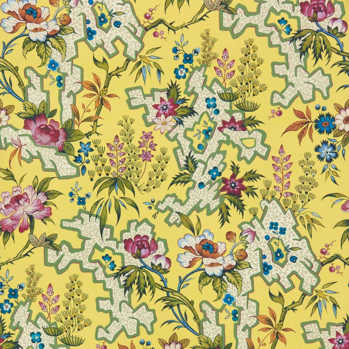 1838 Wallcoverings V&A Decorative Papers II Kilburn's Maze Behang 2412-180-01 - LAB COLOUR THE WORLD