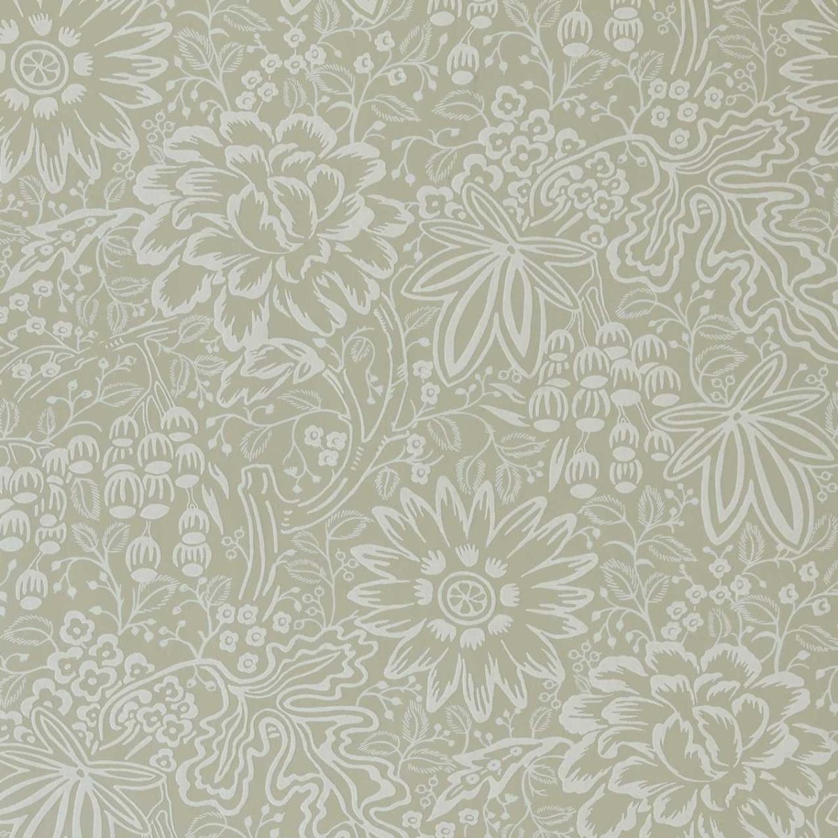 1838 Wallcoverings V&A Decorative Papers III Peony Garden Behang 2513-188-01 - LAB COLOUR THE WORLD