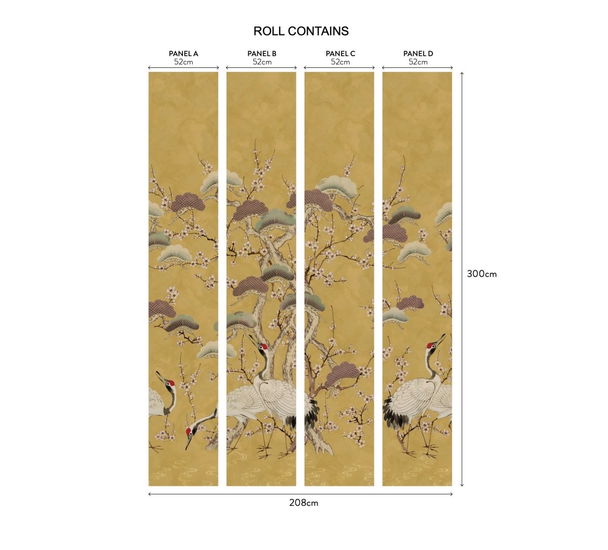 1838 Wallcoverings V&A Decorative Papers Kyoto Blossom Behang 2311-174-02 - LAB COLOUR THE WORLD