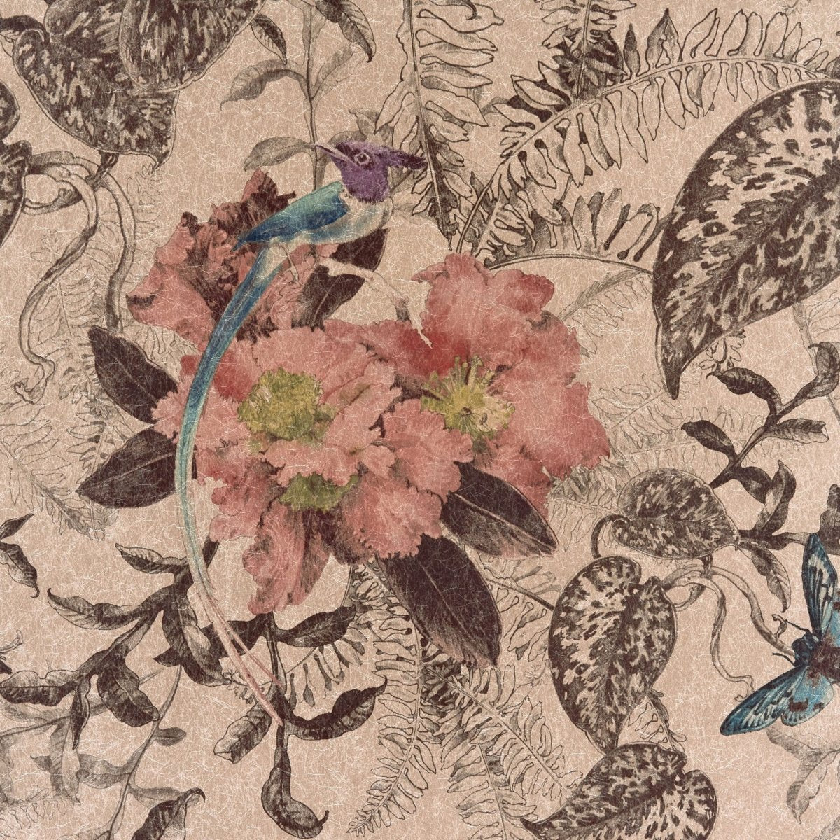 1838 Wallcoverings Willow Hedgerow Behang 2008-144-04 - LAB COLOUR THE WORLD