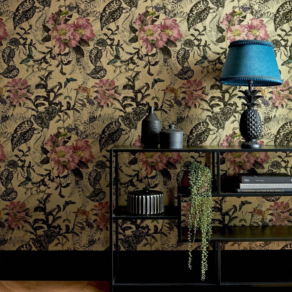 1838 Wallcoverings Willow Hedgerow Bracken Behang 2008-144-01 - LAB COLOUR THE WORLD