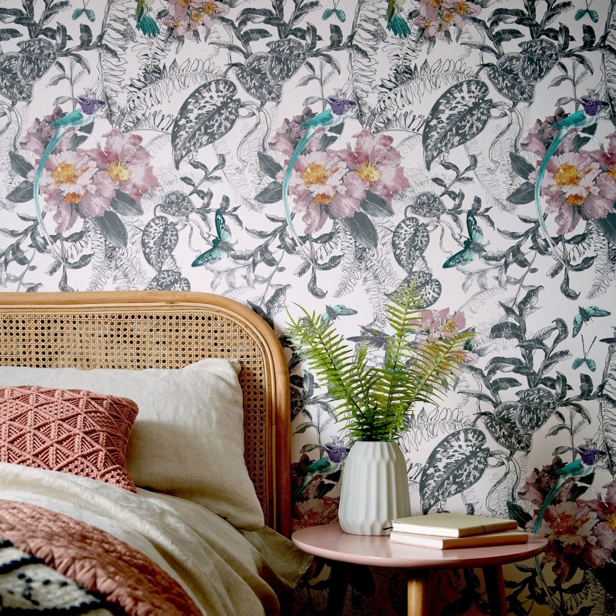 1838 Wallcoverings Willow Hedgerow Chamomile Behang 2008-144-05 - LAB COLOUR THE WORLD
