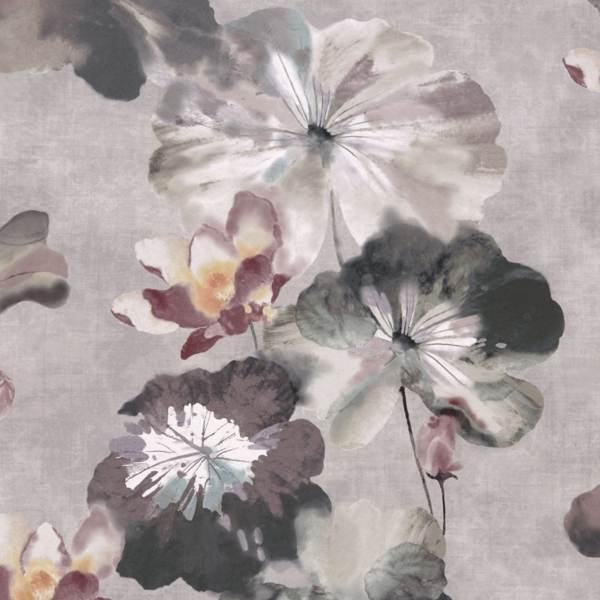1838 Wallcoverings Willow Water Lilies Chamomile Behang 2008-143-06 - LAB COLOUR THE WORLD