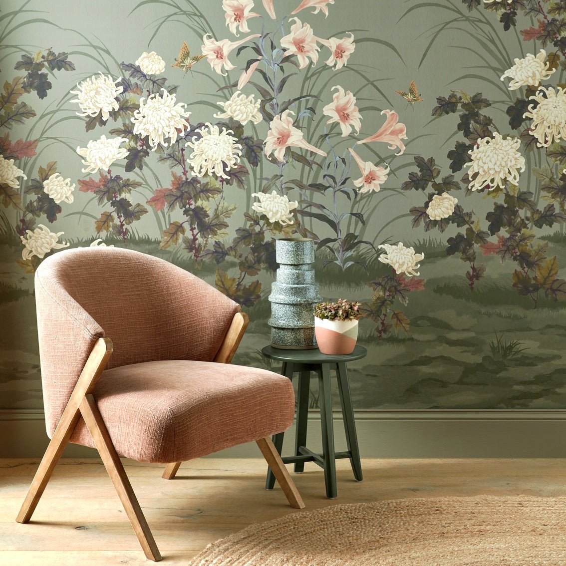 1838 Wallcoverings Wisteria Bloom Behang 2513-191-04 - LAB COLOUR THE WORLD