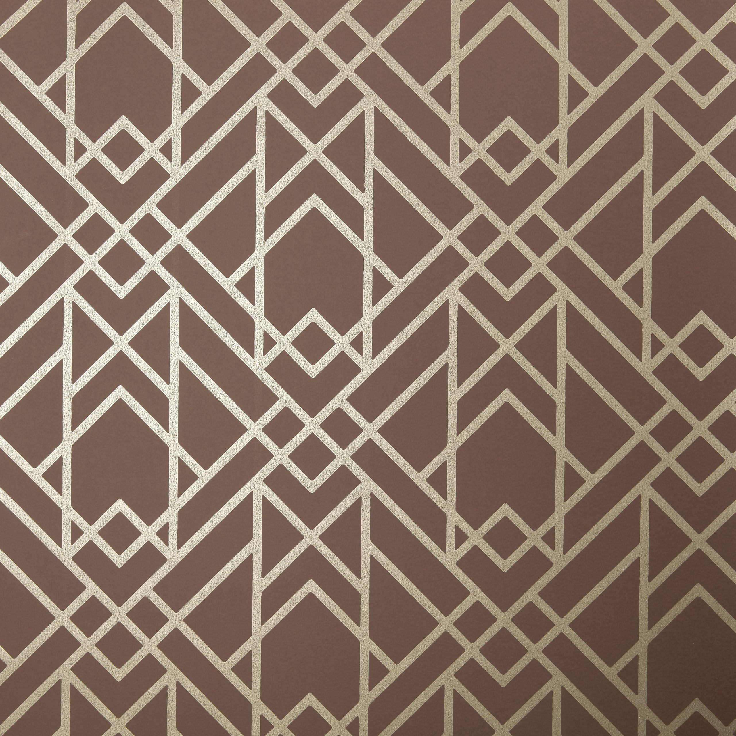 1838 Wallcoverings Metro Amber Glow Behang 1907-140-04 - Orange