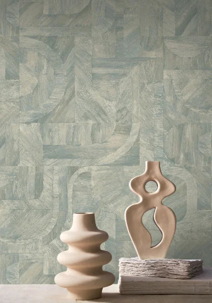 Casamance Nature sur Mesure - Textures Intarsia Behang 76870406