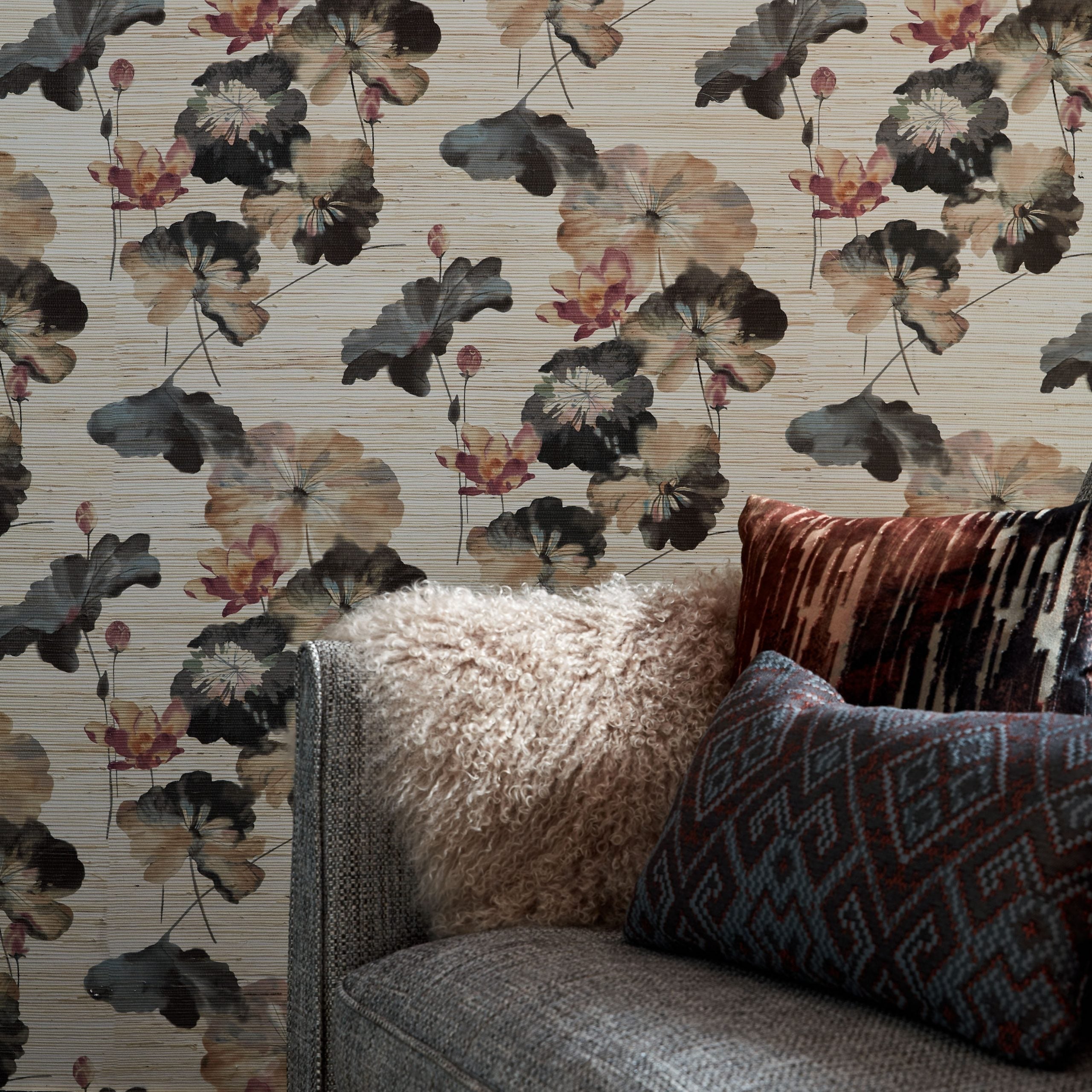 1838 Wallcoverings Water Lilies Bracken Behang 2008-143-01