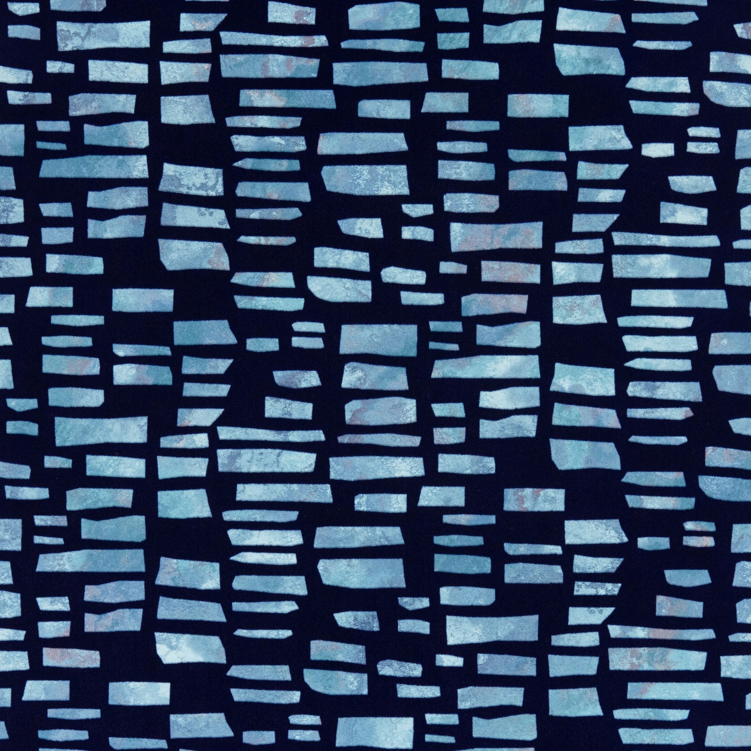 1838 Wallcoverings Fusion Behang 2008-145-03 - Blue Dusk