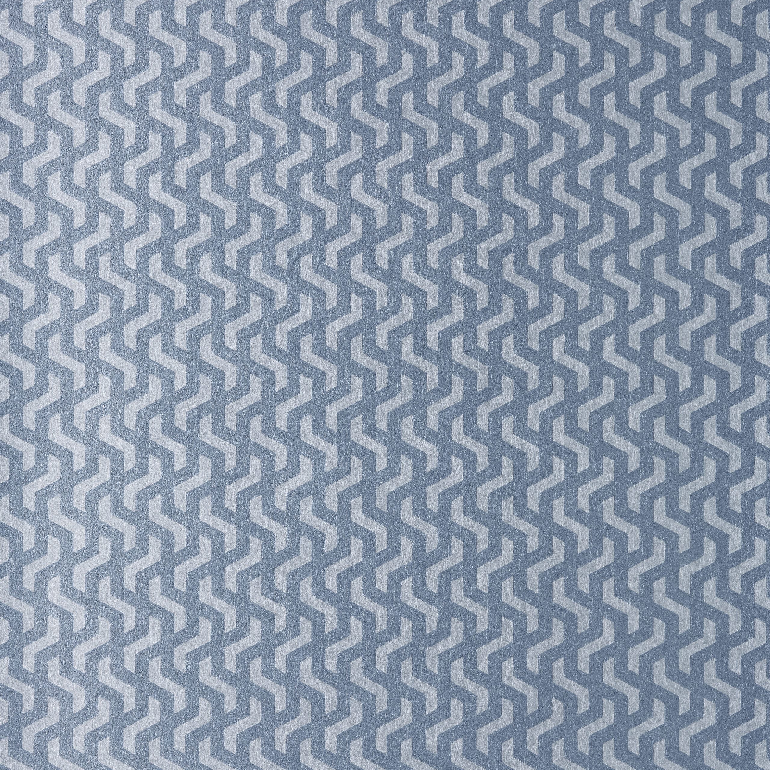 1838 Wallcoverings Rattan Behang 2008-147-03 - Blue Dusk Silver