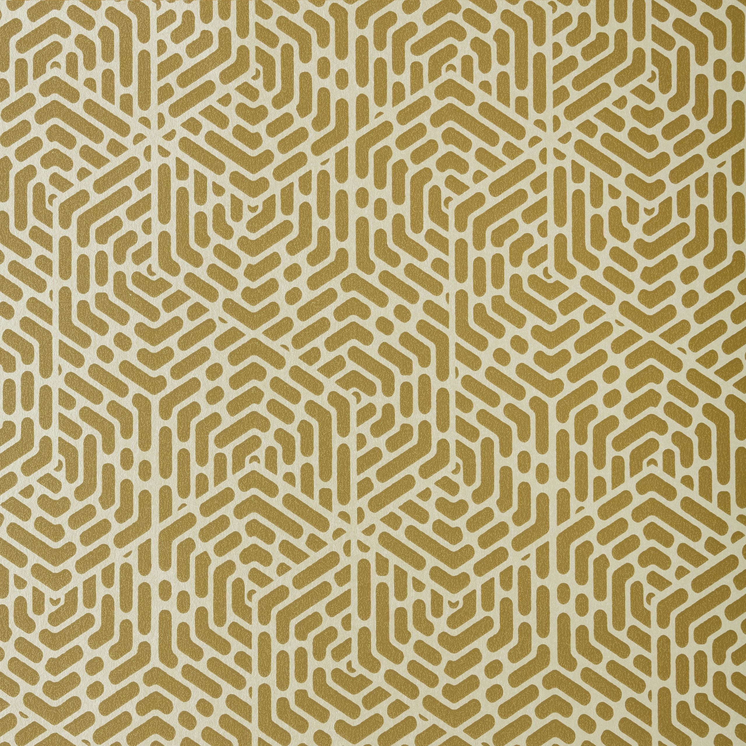 1838 Wallcoverings Willow Behang 2008-148-03 - Honey Yellow
