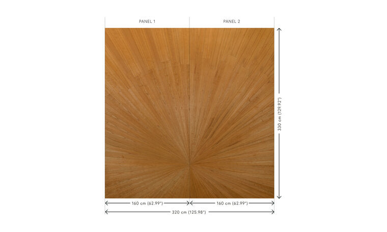 Arte Sunburst Behang Desert Sun 90511