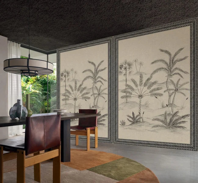 Casamance Skoura Encadré Behang 78244078
