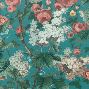 1838 Wallcoverings Floribunda Behang 2311-168-03 - Teal