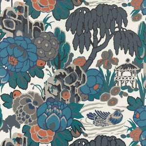1838 Wallcoverings Mandarin Garden Behang 2311-169-03 - Ink
