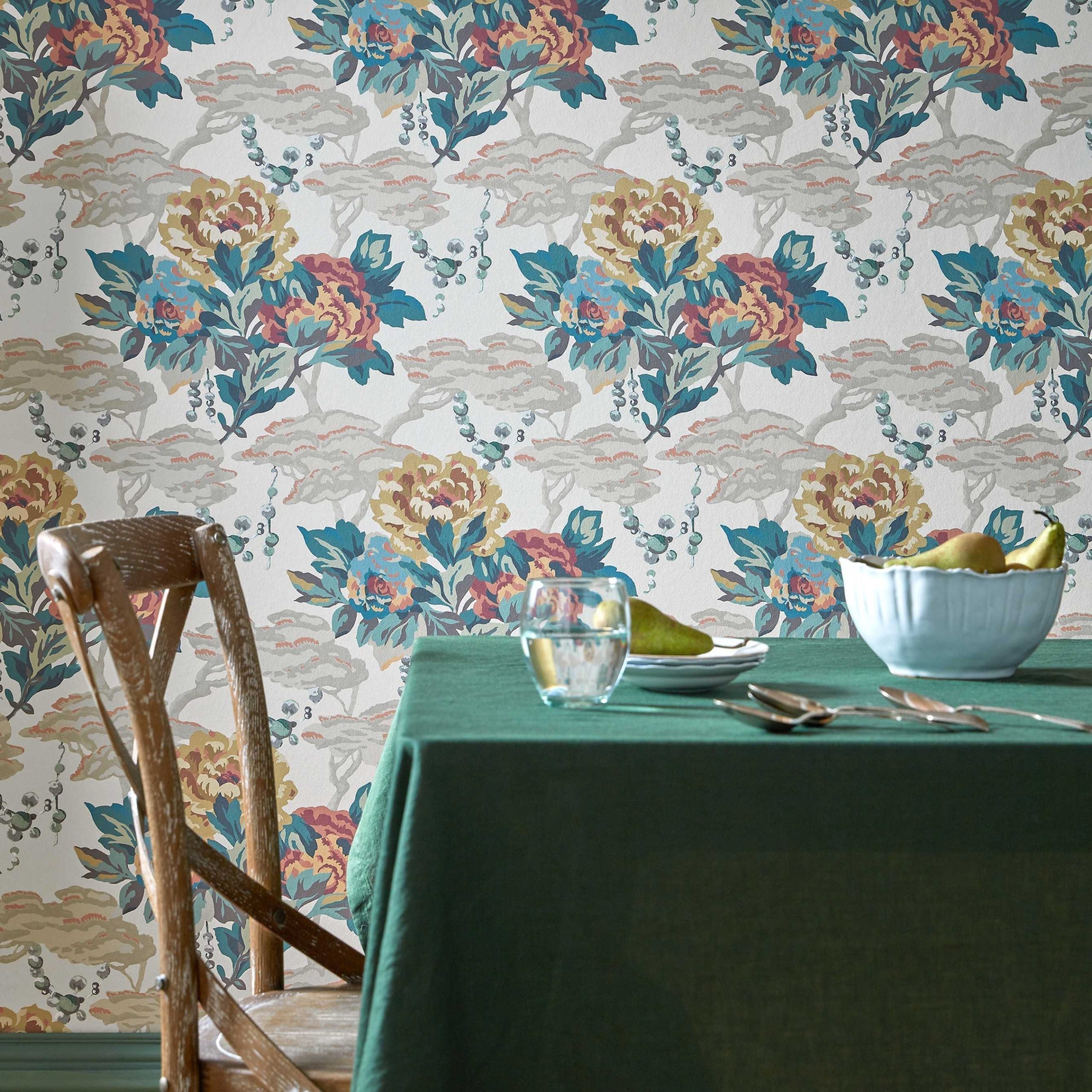 1838 Wallcoverings Paeonia Behang 2311-170-01 - Warm Sand
