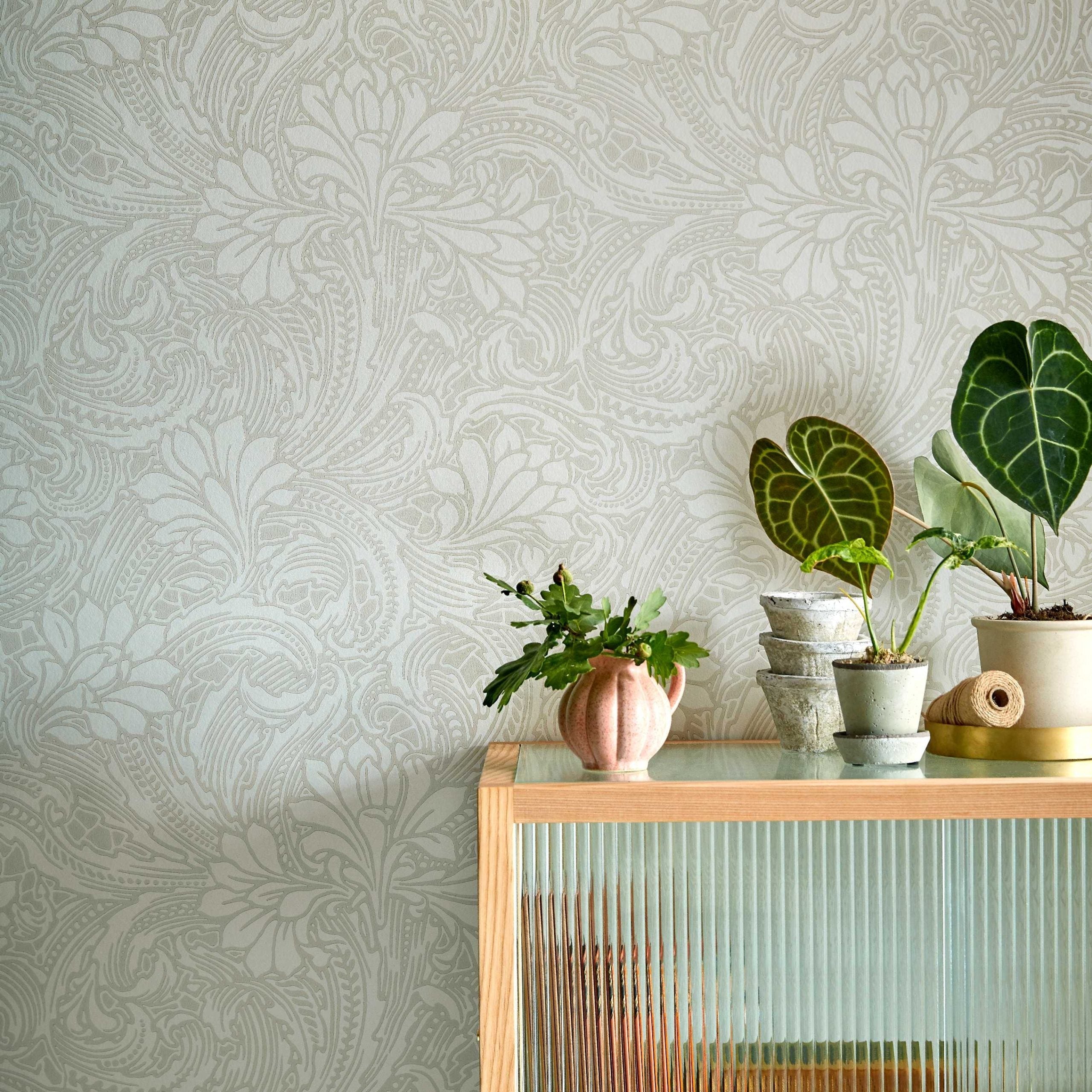 1838 Wallcoverings Eden Behang 2311-173-01 - Natural Cream