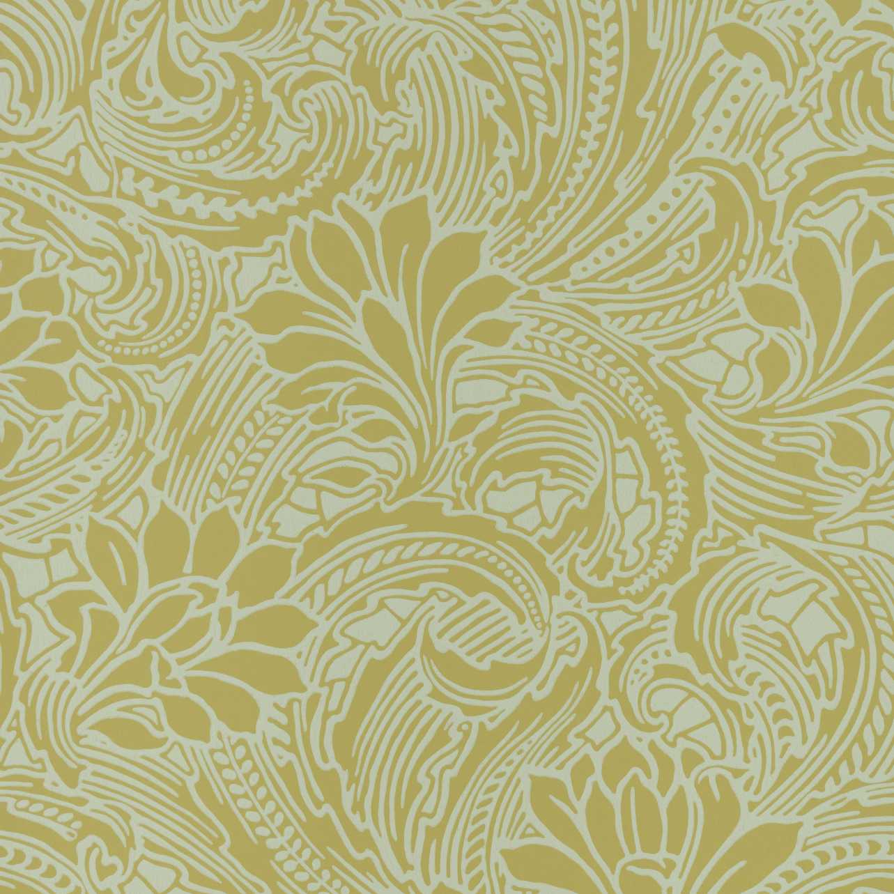 1838 Wallcoverings Eden Behang 2311-173-02 - Mellow Yellow