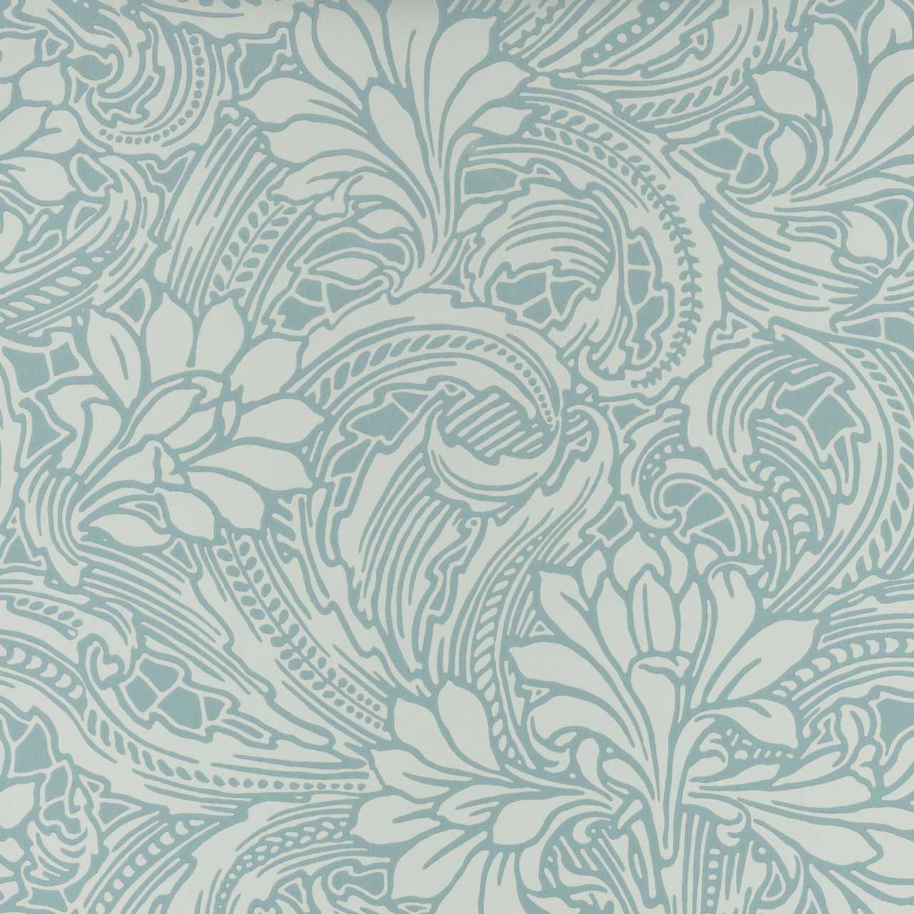 1838 Wallcoverings Eden Behang 2311-173-03 - Soft Teal