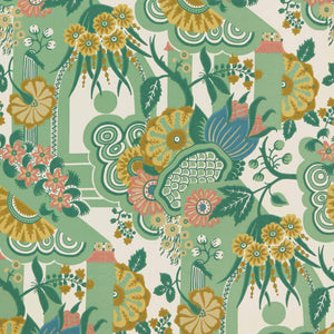1838 Wallcoverings Pineapple Garden Behang 2412-175-02 - Verde Green
