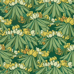 1838 Wallcoverings Rhododendron Behang 2412-176-02 - Yellow