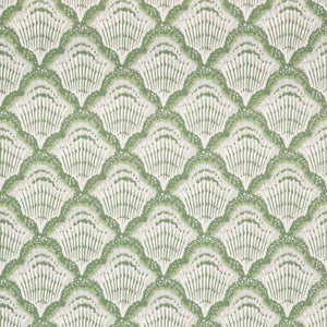 1838 Wallcoverings Calico Shell Behang 2412-179-02 - Verde Green