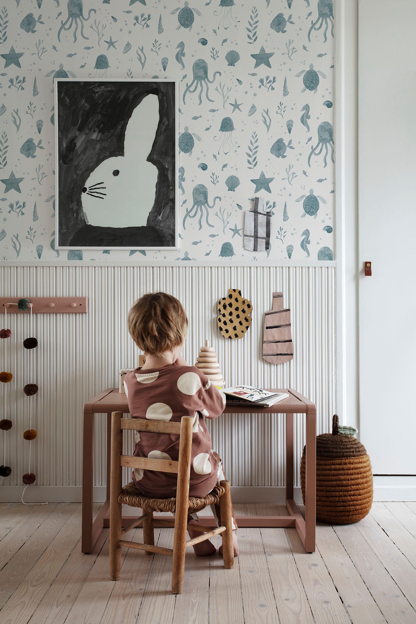 Sandberg Della Behang 243-36 - Ocean Blue