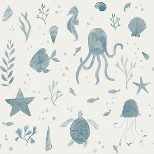 Sandberg Della Behang 243-36 - Ocean Blue