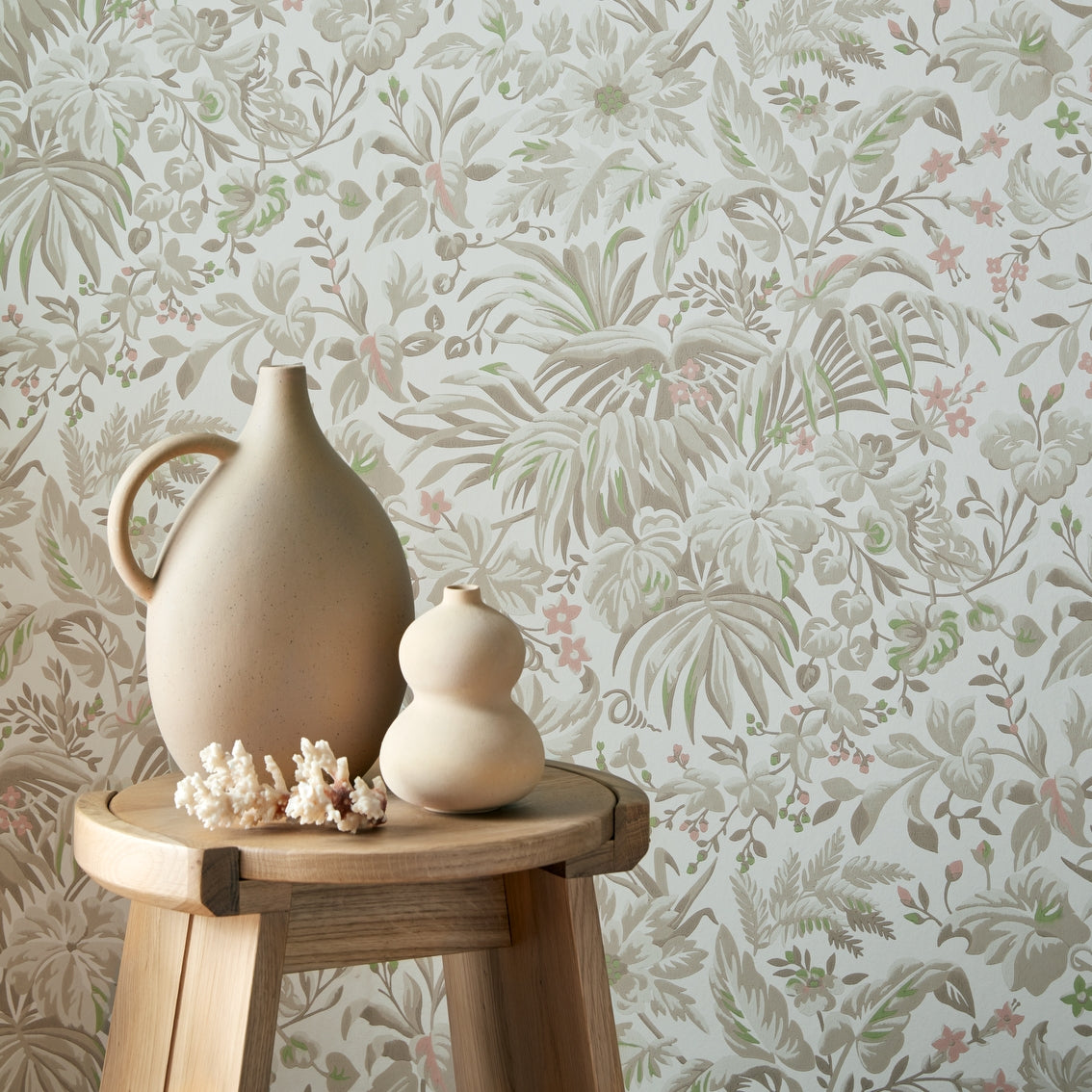 1838 Wallcoverings Palmette Behang 2513-184-05 - Natural