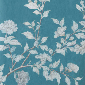 1838 Wallcoverings Moor Park Behang 2513-192-01 - Prussian Blue