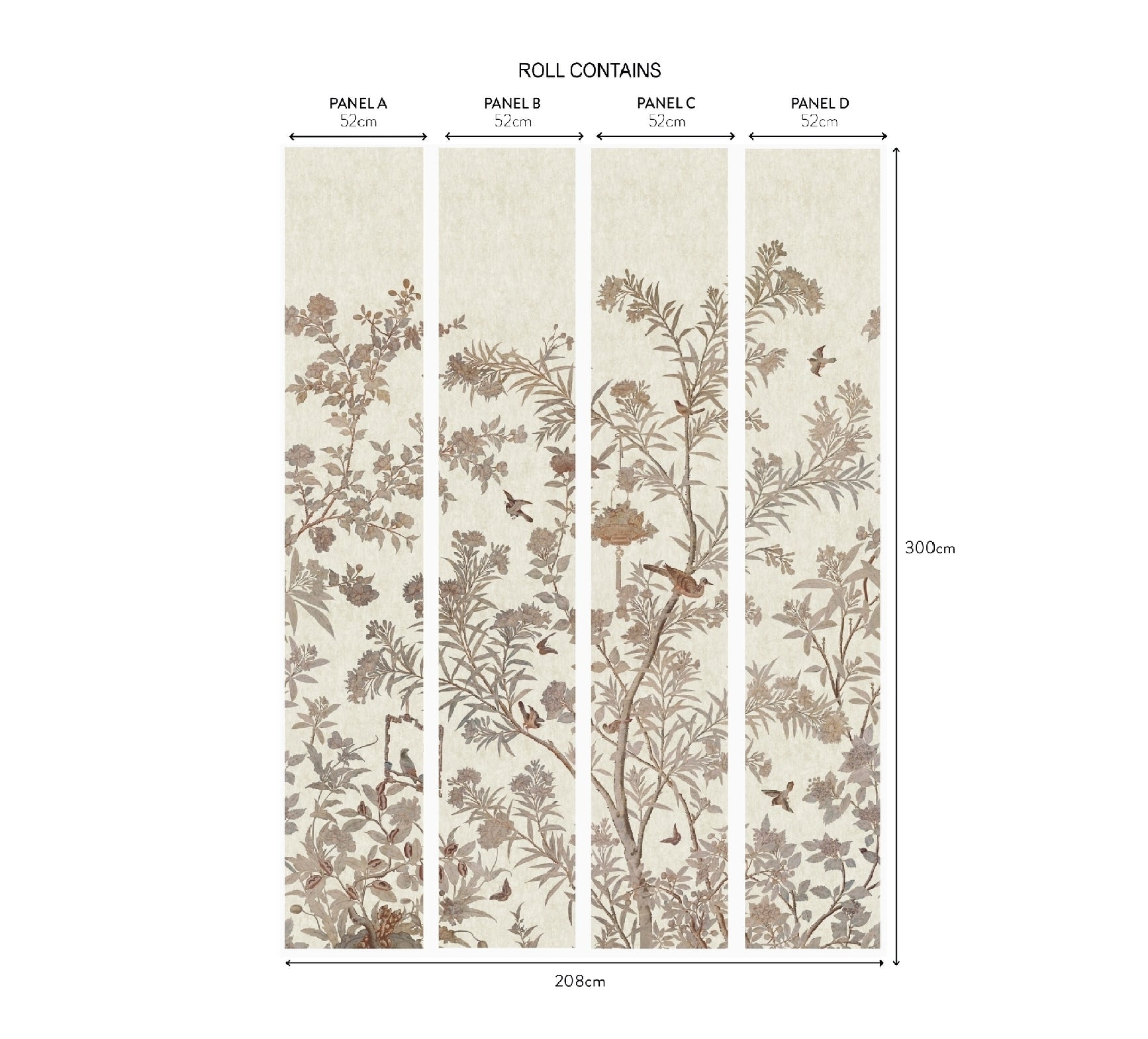 1838 Wallcoverings Moor Park Behang 2513-192-02 - Oyster