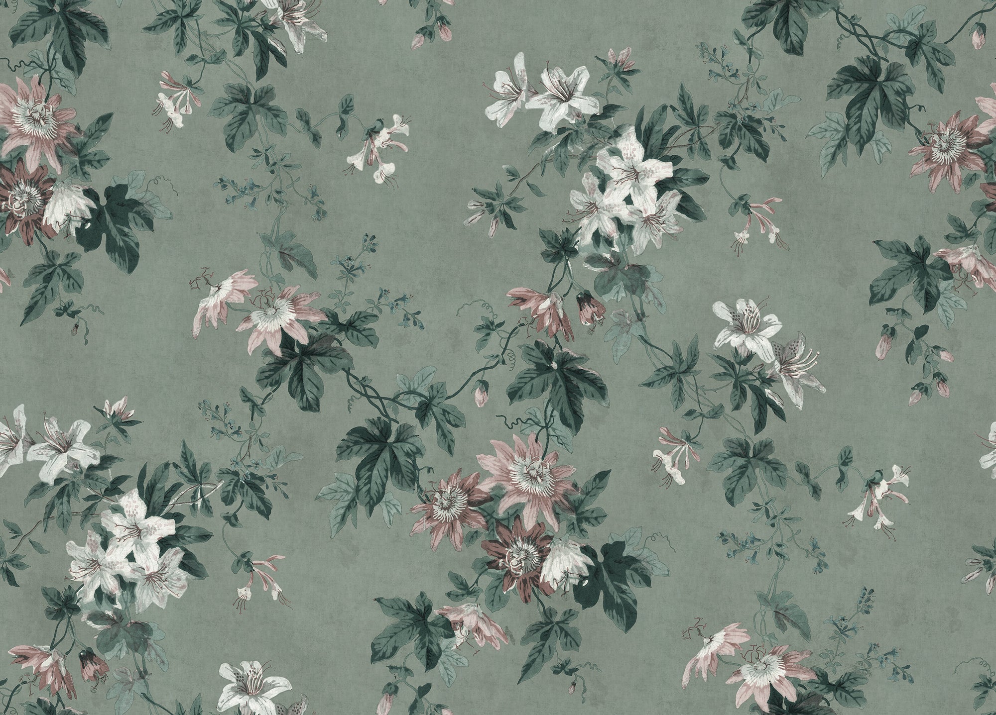 Sandberg Faded Passion Behang 623-26 - Sage Green