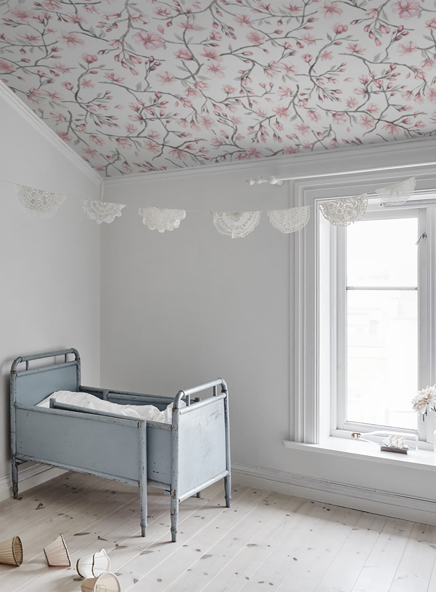 Sandberg Sakura Sky Behang 626-03 - Pink