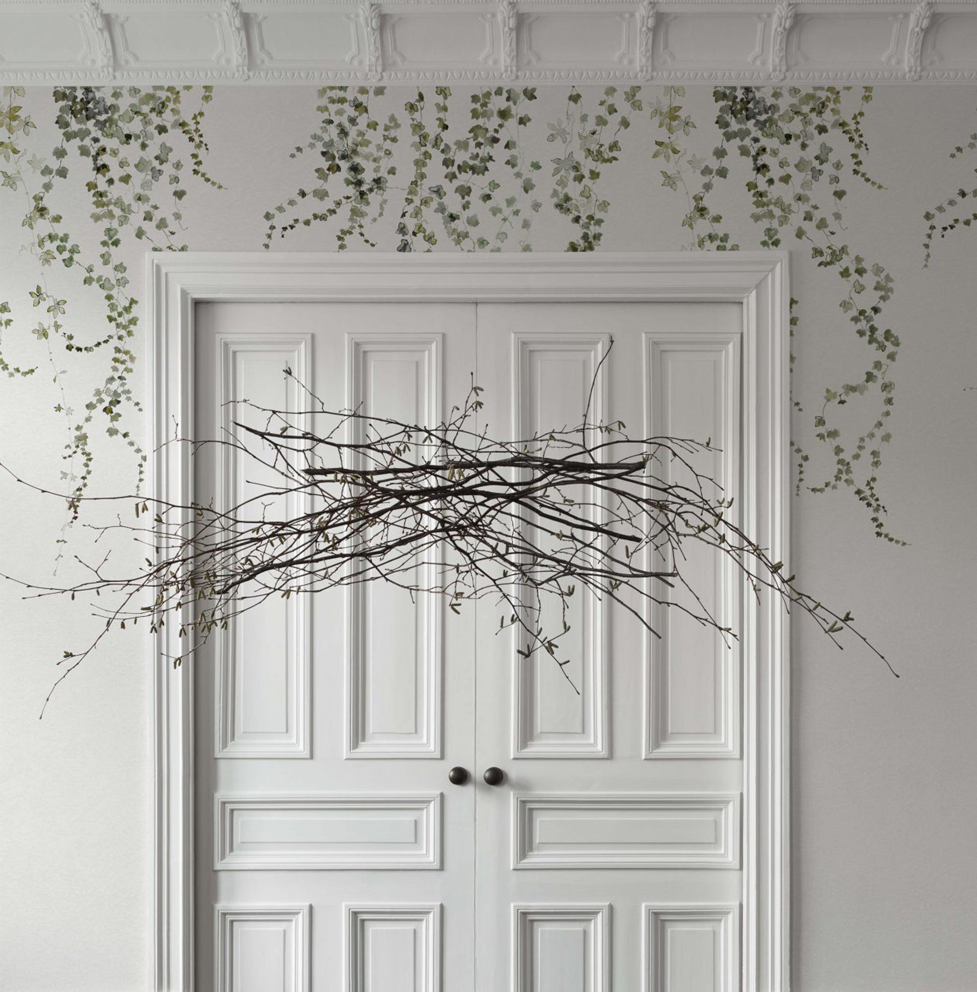 Sandberg Aralia Behang 640-04 - Moss Green