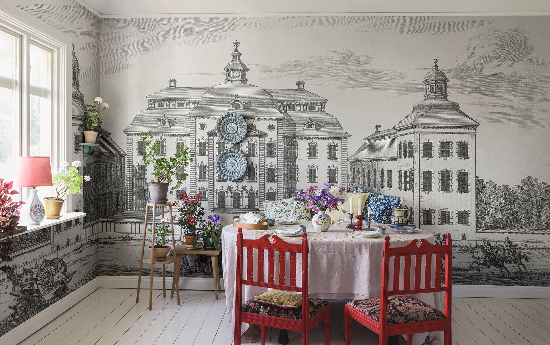 Sandberg Lofstad Slott Behang 657-31 - Graphite