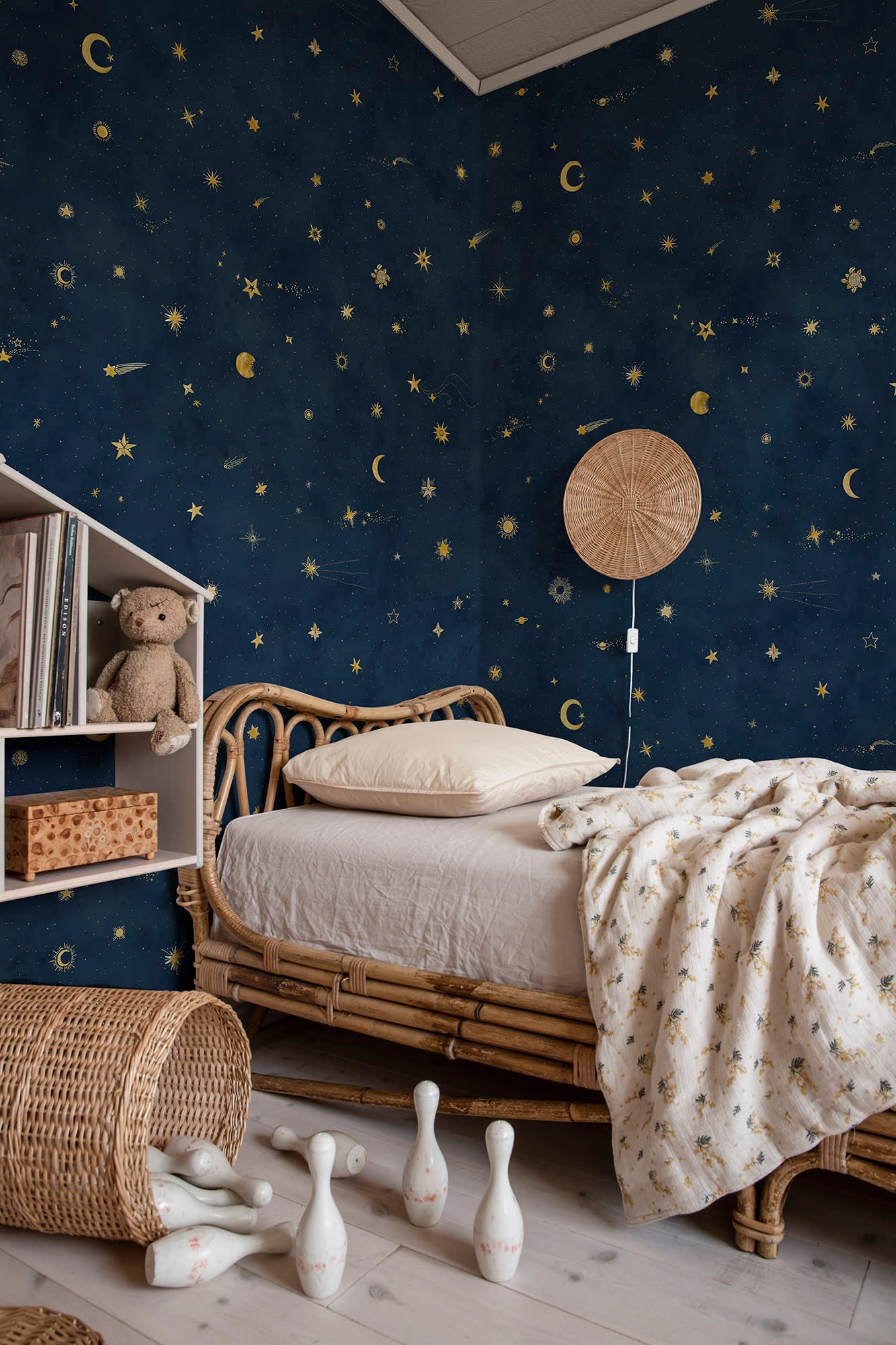 Sandberg Starry Sky Behang 659-96 - Petrol
