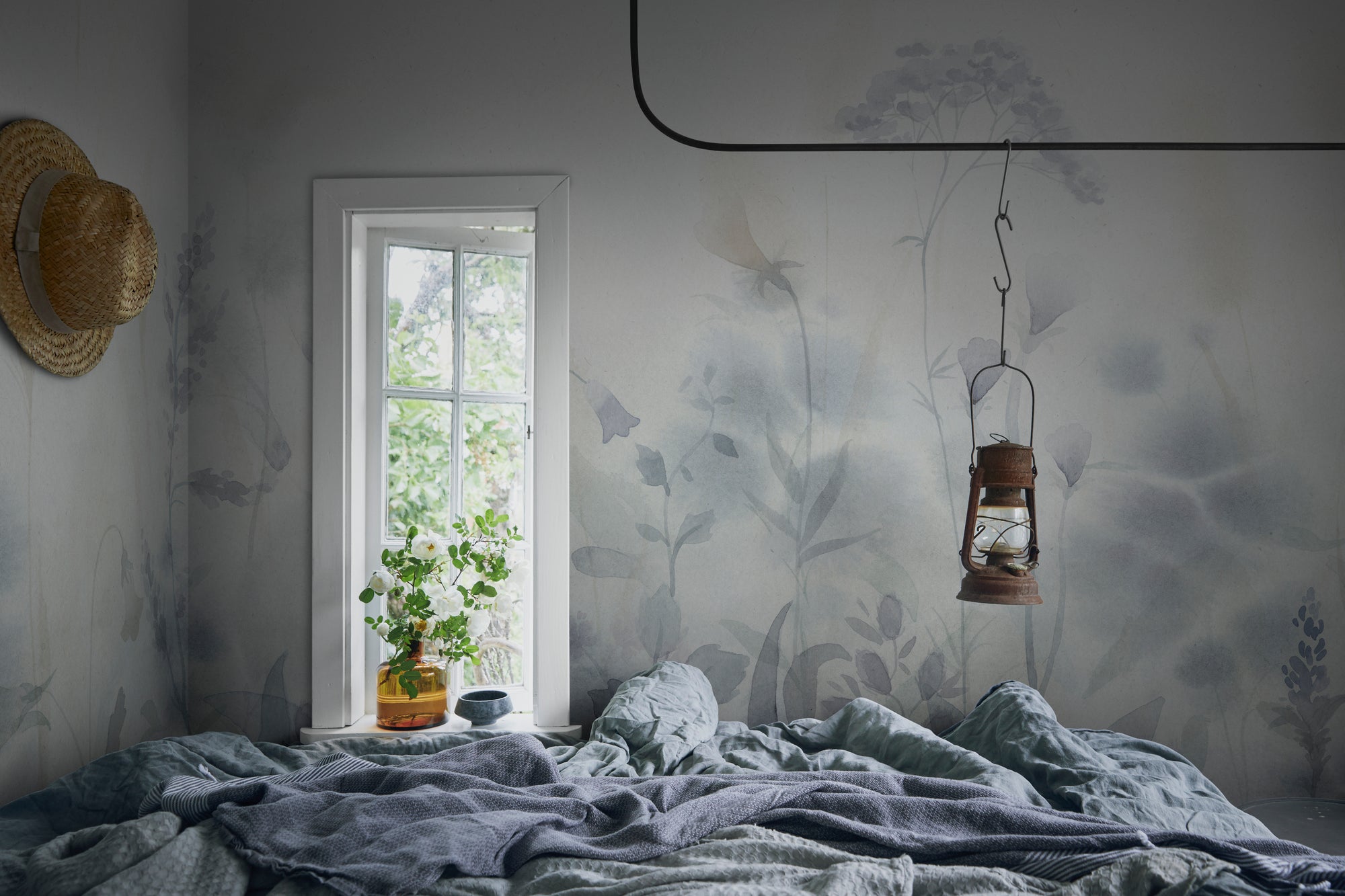Sandberg Vilda Behang 662-26 - Misty Blue
