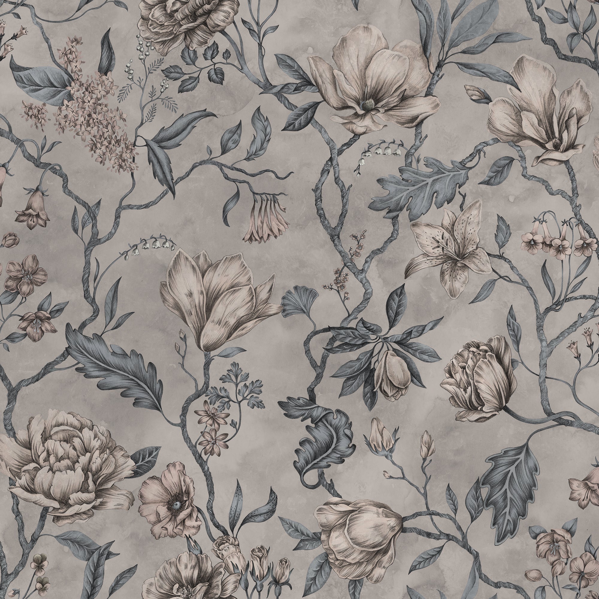 Sandberg Belinda Behang 663-16 - Misty Blue