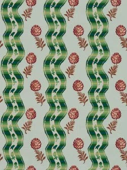 Le Manach Pommes de pin Behang LP107004 - LAB COLOUR THE WORLD