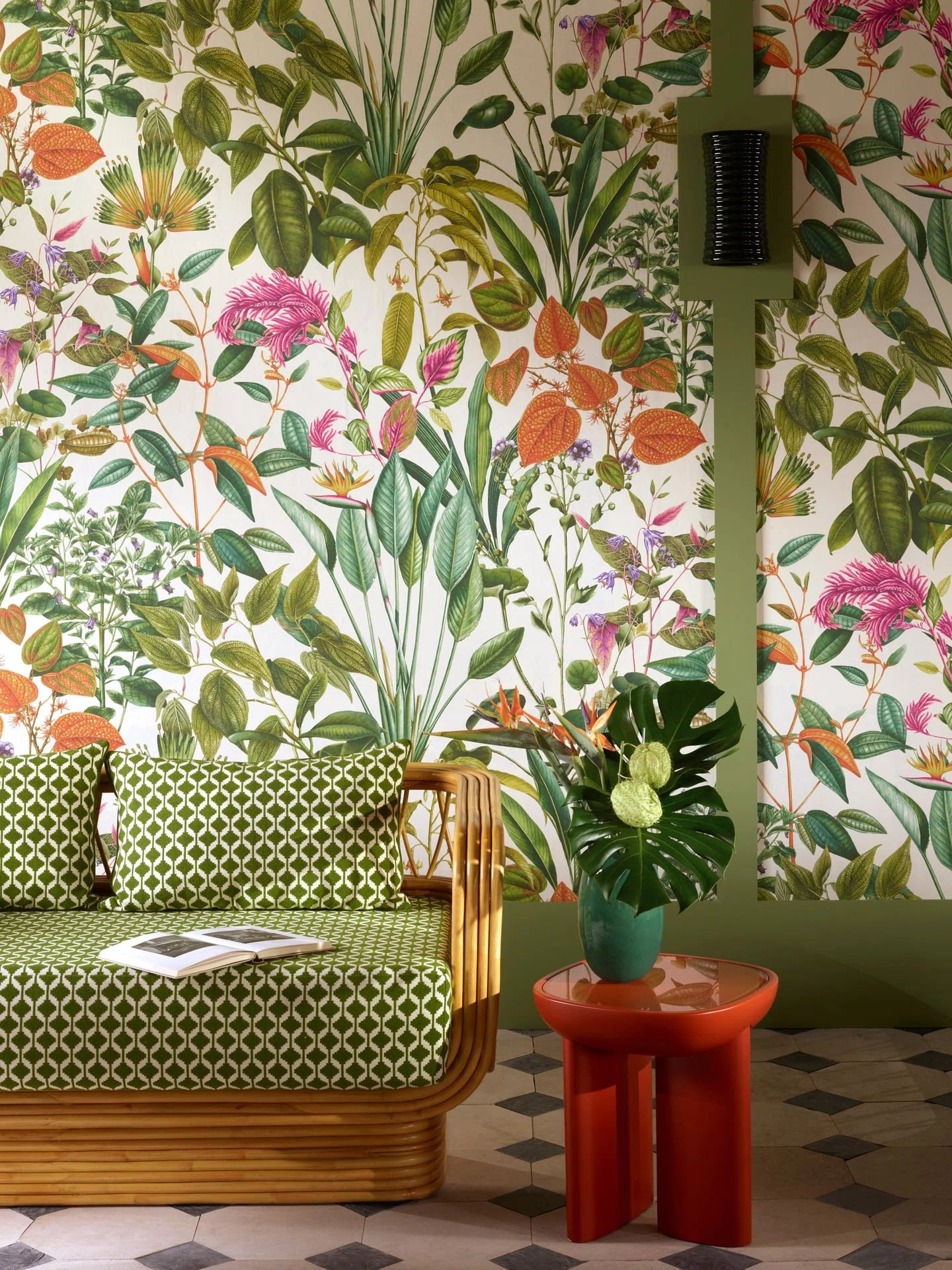 Pierre Frey Fantaisie tropicale Behang FP278001 - LAB COLOUR THE WORLD