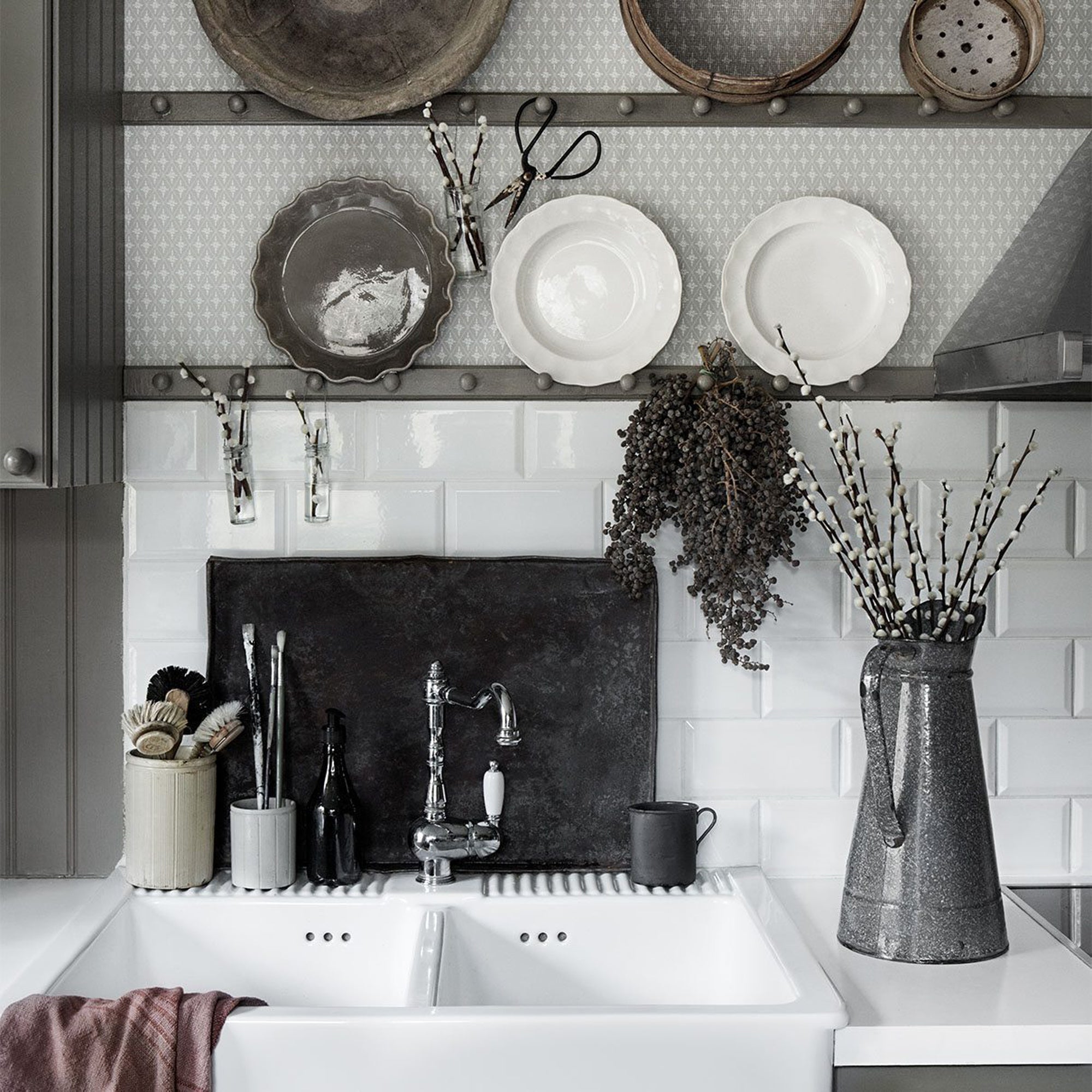 Sandberg Einar Behang 702-31 - Gray
