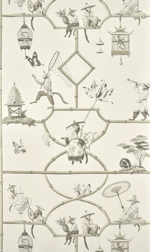 Pierre Frey Les singes savants Behang FP770005 - LAB COLOUR THE WORLD