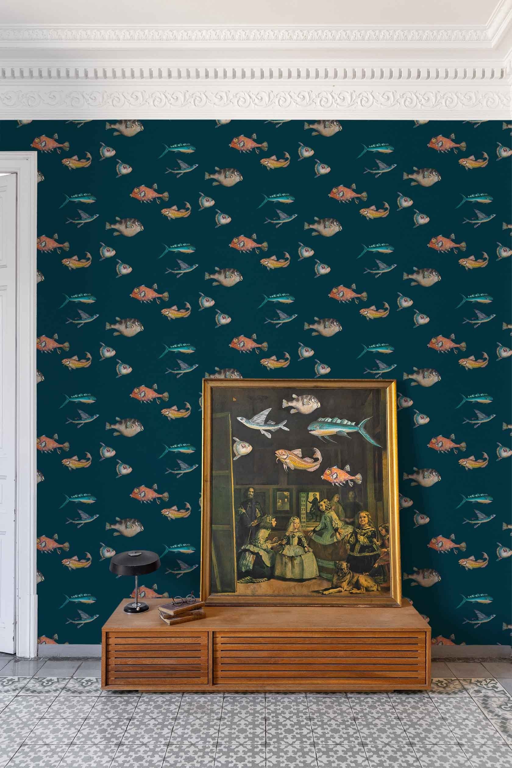 Coordonné 40th Anniversary Peces Santamans behang 8000044 sfeer afbeelding 1