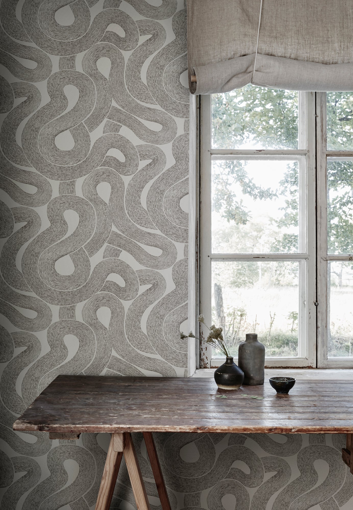 Sandberg Zen Behang 805-01 - White