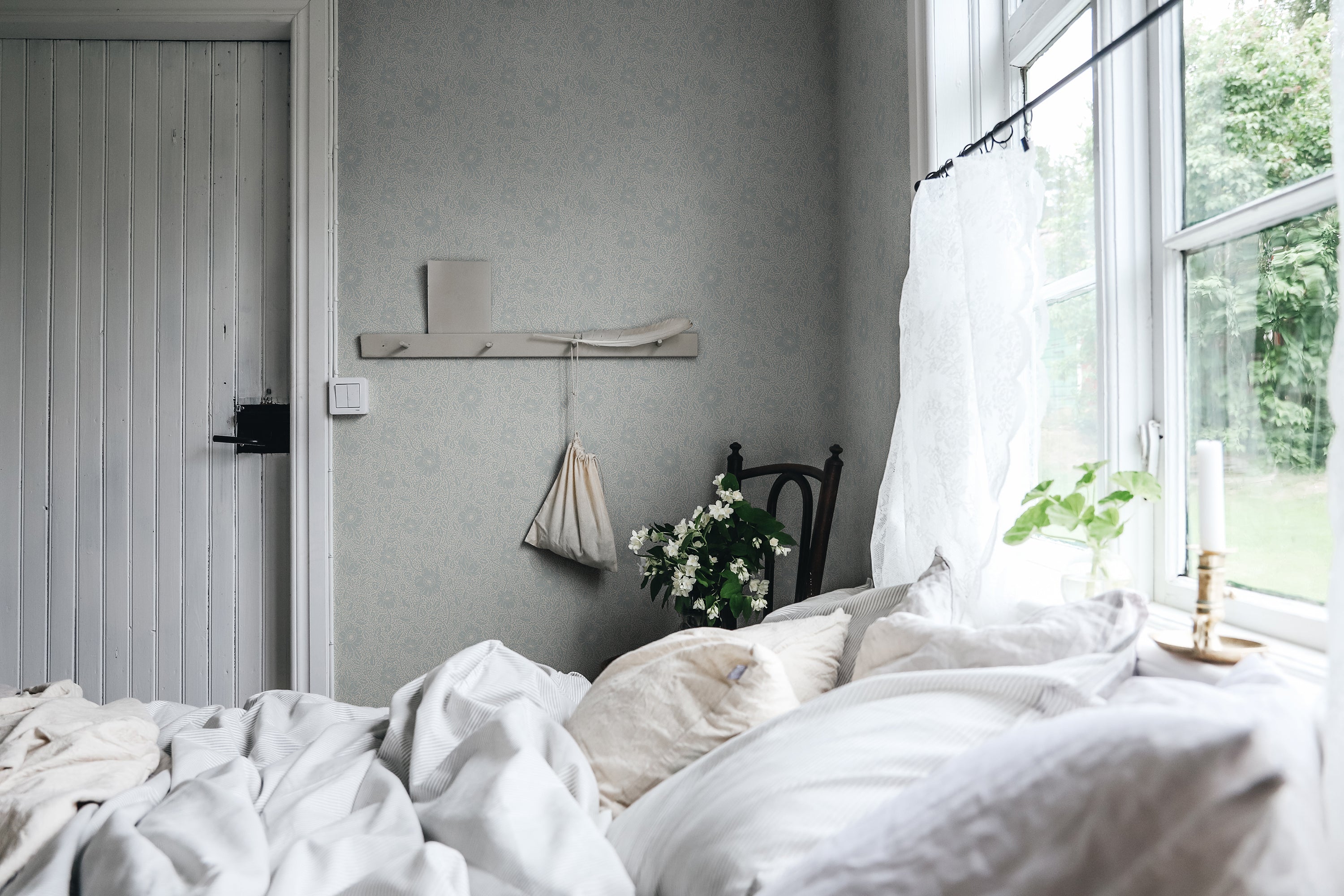 Sandberg Anton Behang 814-56 - Misty Blue