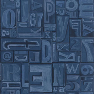 Ralph Lauren Copeley Letterpress Behang PRL5007/03