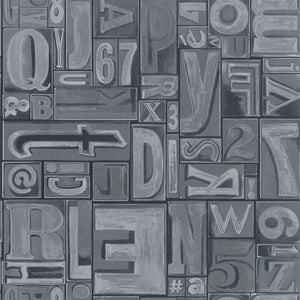 Ralph Lauren Copeley Letterpress Behang PRL5007/04