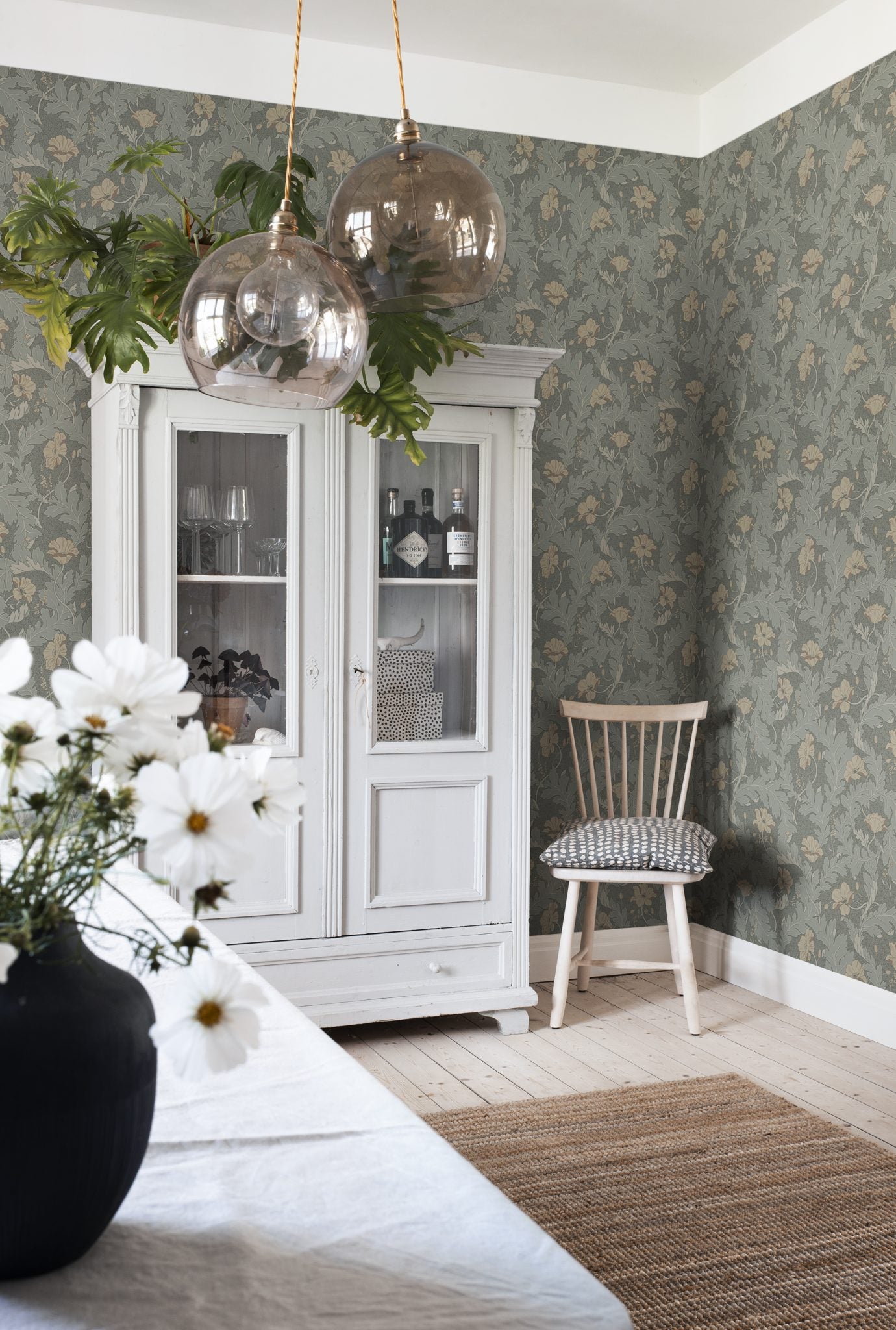 Sandberg Charlotta Behang 830-78 - Forest Green