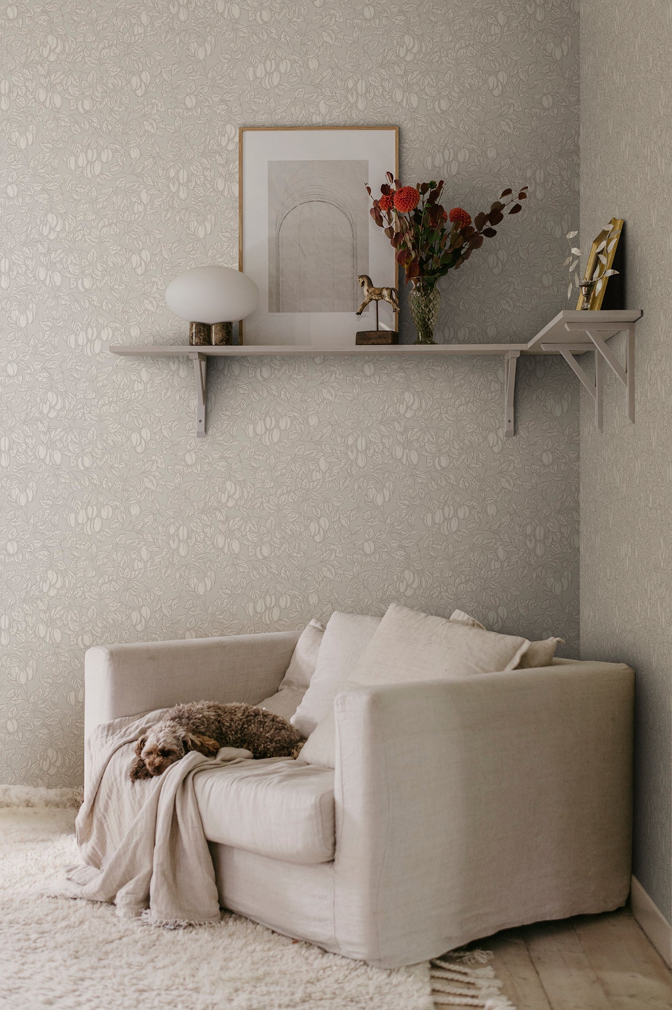 Sandberg Emrik Behang 839-31 - Sandstone